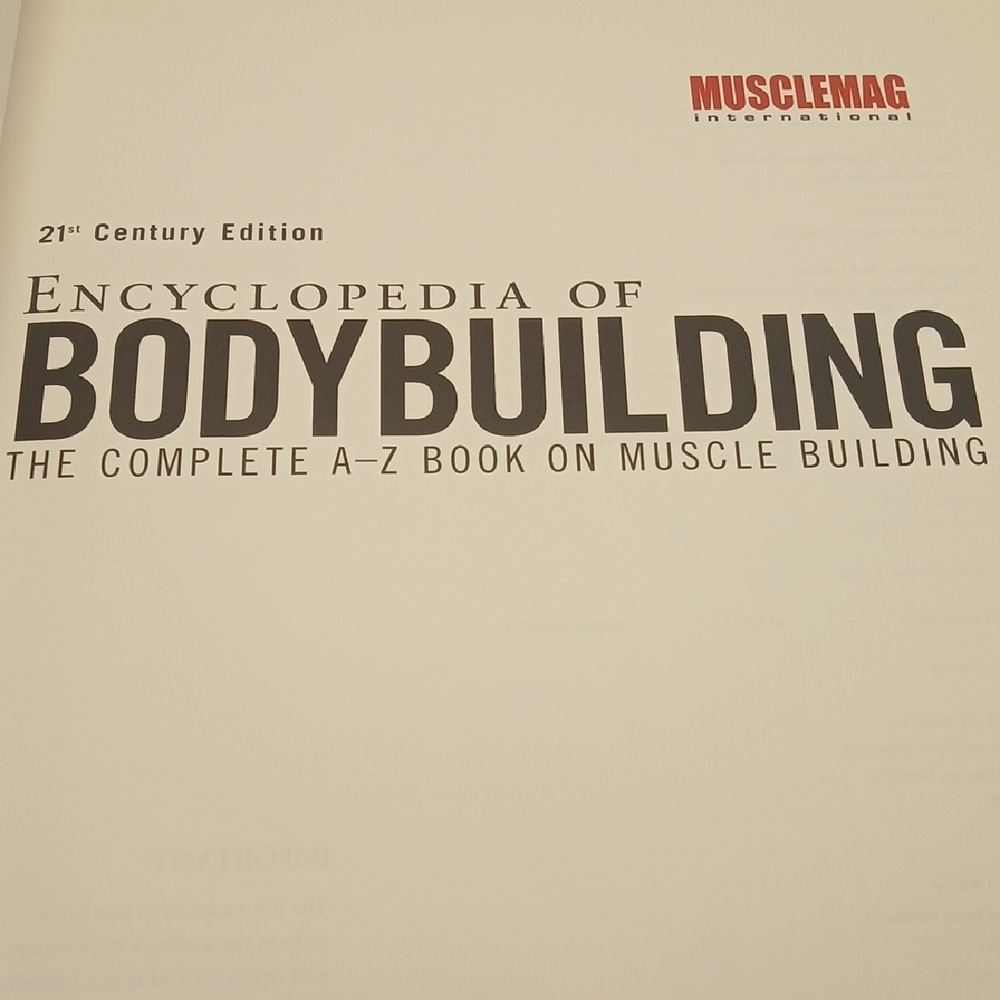 The Encyclopedia of Bodybuilding: The Complete A–Z Book on Muscle Building Guide - Picture 4 of 10